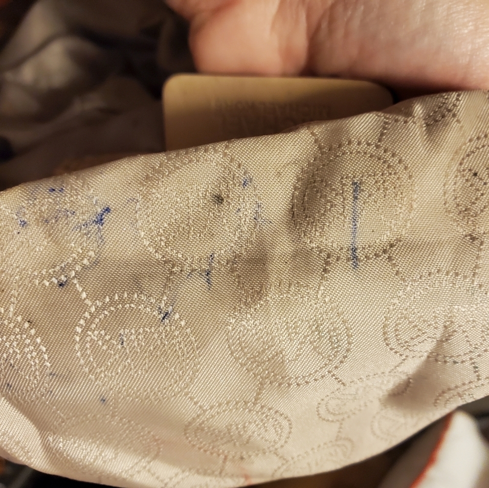 Michael Kors Grayson Suede Satchel  *FLAWS INSIDE - Picture 14 of 15